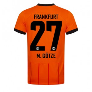 Eintracht Frankfurt Mario Gotze #27 Replika Tredjetrøje 2024-25 Kortærmet